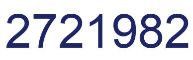 Número 2721982 imagen azul