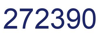 Número 272390 imagen azul
