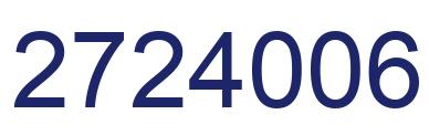 Número 2724006 imagen azul