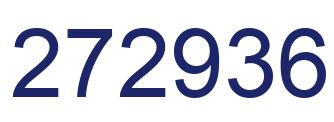 Number 272936 blue image