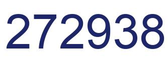 Number 272938 blue image