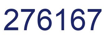 Número 276167 imagen azul