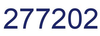 Number 277202 blue image