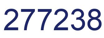 Número 277238 imagen azul