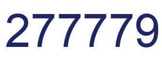 Número 277779 imagen azul
