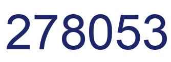 Número 278053 imagen azul