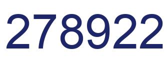 Número 278922 imagen azul