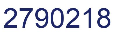 Número 2790218 imagen azul
