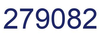 Number 279082 blue image
