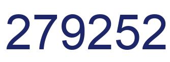 Número 279252 imagen azul