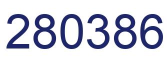 Número 280386 imagen azul