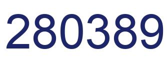 Número 280389 imagen azul