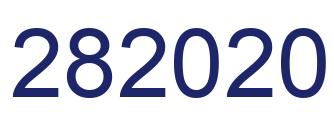 Number 282020 blue image