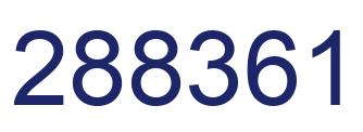 Número 288361 imagen azul