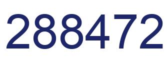 Número 288472 imagen azul