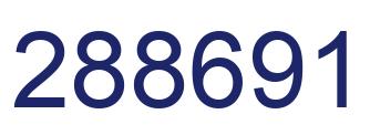 Número 288691 imagen azul