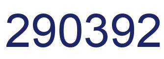 Número 290392 imagen azul