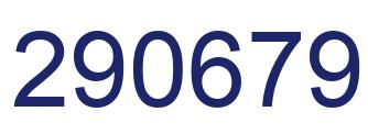 Número 290679 imagen azul