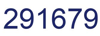 Número 291679 imagen azul