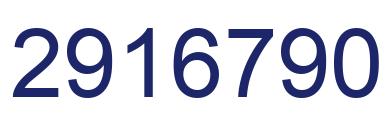 Número 2916790 imagen azul