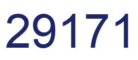 Número 29171 imagen azul