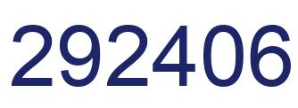 Número 292406 imagen azul
