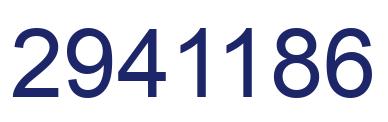 Número 2941186 imagen azul