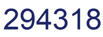 Número 294318 imagen azul