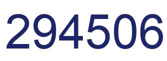 Número 294506 imagen azul