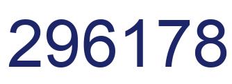 Número 296178 imagen azul