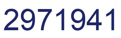Número 2971941 imagen azul