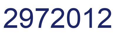 Número 2972012 imagen azul