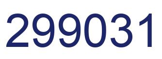 Número 299031 imagen azul