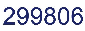 Número 299806 imagen azul