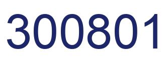 Number 300801 blue image