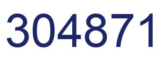 Número 304871 imagen azul
