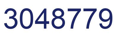 Número 3048779 imagen azul