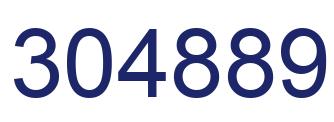Número 304889 imagen azul