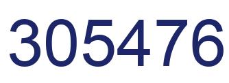 Número 305476 imagen azul