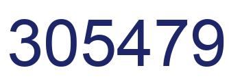 Número 305479 imagen azul