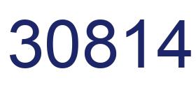 Número 30814 imagen azul
