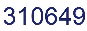 Número 310649 imagen azul