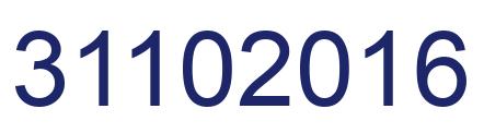 Número 31102016 imagen azul