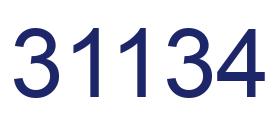 Número 31134 imagen azul