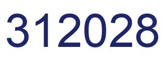 Número 312028 imagen azul