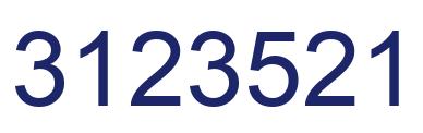 Número 3123521 imagen azul