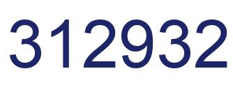 Número 312932 imagen azul