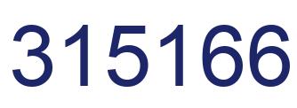 Número 315166 imagen azul