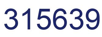 Número 315639 imagen azul