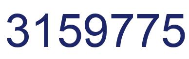 Número 3159775 imagen azul